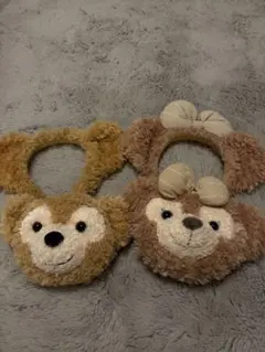 ダッフィー・シェリーメイ カチューシャ・ポーチセット