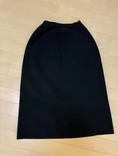 UNIQLO ブラック カシミヤタイトスカート XL/XXL