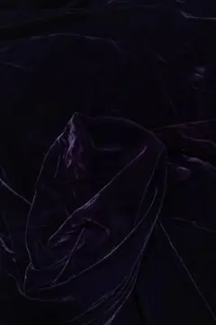ダークパープル ベルベット生地