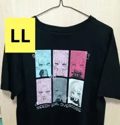 新品LL　Needy Girl Overdoseニディガ　半袖シャツ　アクキー付