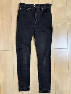 moussy ブラック　スキニーパンツ