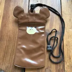 くまのがっこう　ジャッキー　防水ケース　ポーチ