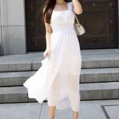 ✨新品タグ付き✨Randy シフォンワンピース　韓国