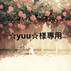 ☆yuu☆ 様　専用