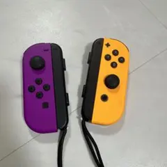 Nintendo Switch Joy-Con (L)/(R) 紫・オレンジ純正 - メルカリ