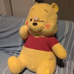 くまのプーさん Fuku Fukuもこふわジャンボぬいぐるみ ハチさんといっしょ