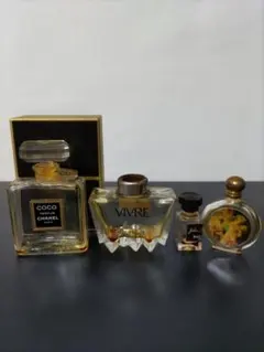 CHANEL COCO 香水 15ml 箱付き等の空き瓶 4種類 空瓶のみ