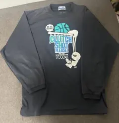 バスケ　バスケットボール　ロンT ロングTシャツ　ブラック　ウェア