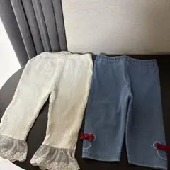 レギンスパンツ2点セット（90センチ）