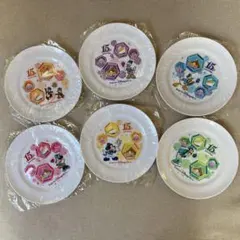 【非売品】UCCオリジナル　ディズニーシー　15周年　プレート　6枚セット
