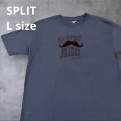 SPLIT Tシャツ ダークグレー　ヴィンテージ　アメカジ　90s 80s