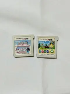 どうぶつの森ゲームセット 2本 3DS ソフト