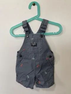 OshKosh B'gosh 恐竜刺繍オーバーオール 12M