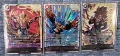 ドラゴンボールカードDUAL EVOLUTION ゴジータSCR3枚セット