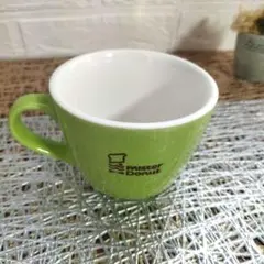 mister donut 緑色 マグカップ