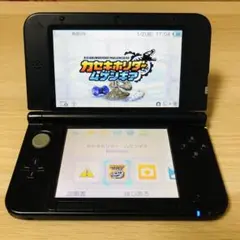 ニンテンドー3DSLL ブルーブラック　本体。