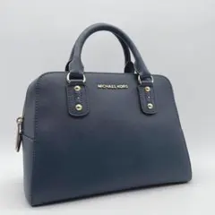 MICHAEL KORS マイケルコース ハンドバッグ ミニボストン ネイビー
