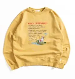 MUHET プリントスウェット