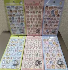 BONBON DROP キャラクターシール 6パックセット