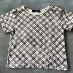 BURBERRY LONDONチェック柄 Tシャツ 80㎝
