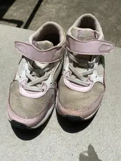 ナイキNIKE エアマックス　女の子スニーカー　キッズシューズ　ピンク18.0㌢