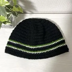 270クラシックハット☆クラッシャーハット☆バケットハット☆手編みニット帽