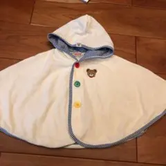 【再値下げ】ミキハウス ポンチョ ケープ