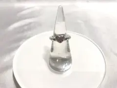 フォリフォリFolliFollie ハート リング 石付き 指輪 7号 銀925