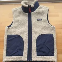 Patagonia フリースベスト S (7-8)