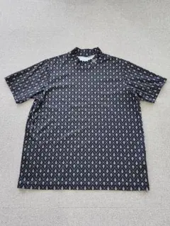 新品メンズL】セントアンドリュース モックネック 長袖シャツ 黒 日本