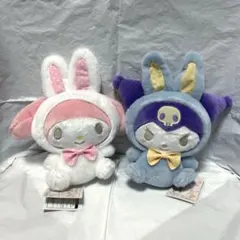 サンリオ　こうさうさ　ぬいぐるみ　マイメロディ　クロミ　うさぎ　着ぐるみ