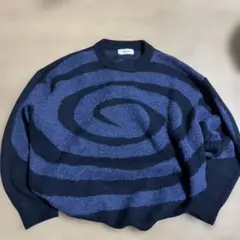 east house グルグル 渦巻 ニット guruguru