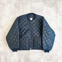 デッドストック NOS ヴィンテージ ~70s ネイビー キルティングジャケット