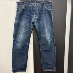 YAMANE INDUSTRIES ヤマネインダストリーズ　鬼ヒゲデニムW42