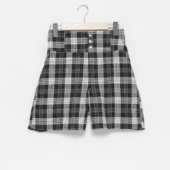 160 ラブトキ　ハイウエストショートパンツ　キュロット　スカパン　バイラビ