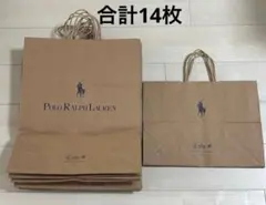 Polo Ralph Laurenのロゴ入りショップ袋セット
