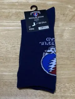 GU ソックス MUSIC 1 ネイビー GRATEFUL DEAD