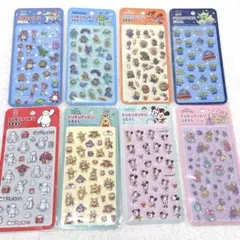 新品★ ディズニー ぷくぷくシール 8種類セット