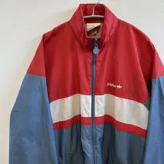 80s ビンテージ adidas アディダス ナイロンジャケット Lサイズ