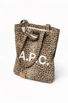 A.P.C. レオパード柄 トートバッグ
