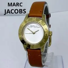 28 MARC JACOBS マークジェイコブス 時計 ゴールド ブラウン 稼働