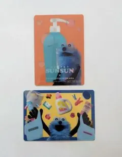 【２枚セット】PUPPET SUNSUN x マツモトキヨシ　ステッカー