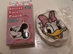 【デイジー】 ミッキー＆フレンズ シークレットポーチ カラビナ付き