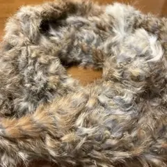 スヌード　リアルファー