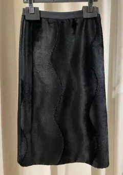 【美品】VIKTOR&ROLF ヴィクター＆ロルフ スカート ブラック 38