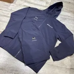 DESCENTE MOVE SPRTS ナイロン 上下セット ネイビー