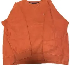 Tommy Hilfiger オレンジ トレーナー XL