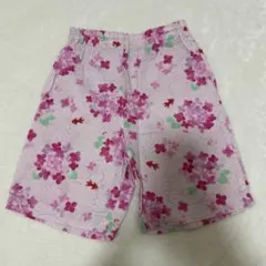 ミキハウス パジャマ パンツ 紫陽花 金魚柄 110のサムネイル