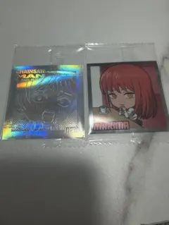 チェンソーマン シール 2枚セット‼️