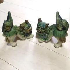 3点セット‼️】沖縄 魔除け 獅子像 シーサー 琉球焼きカラカラ 湯呑み